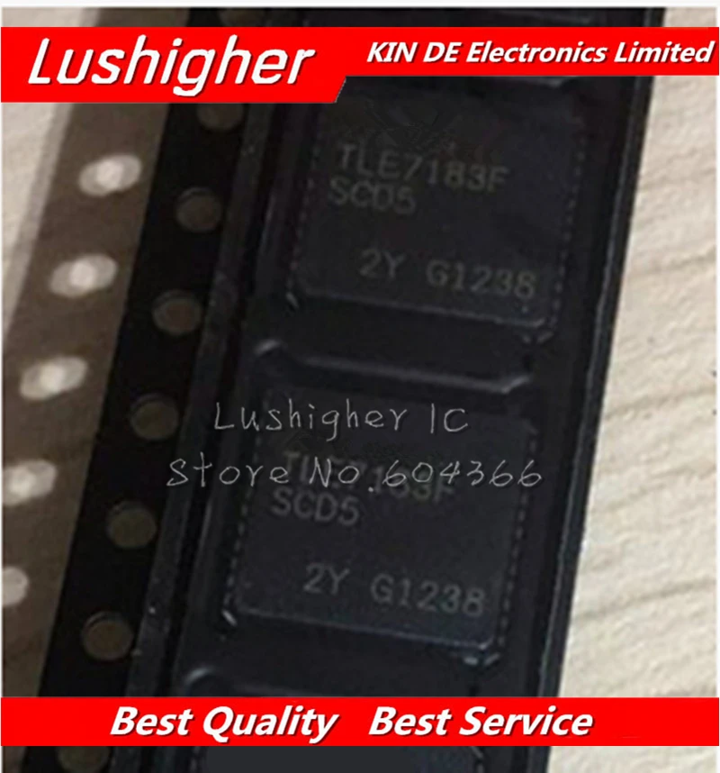 

5 шт. TLE7183F TLE7183 QFN
