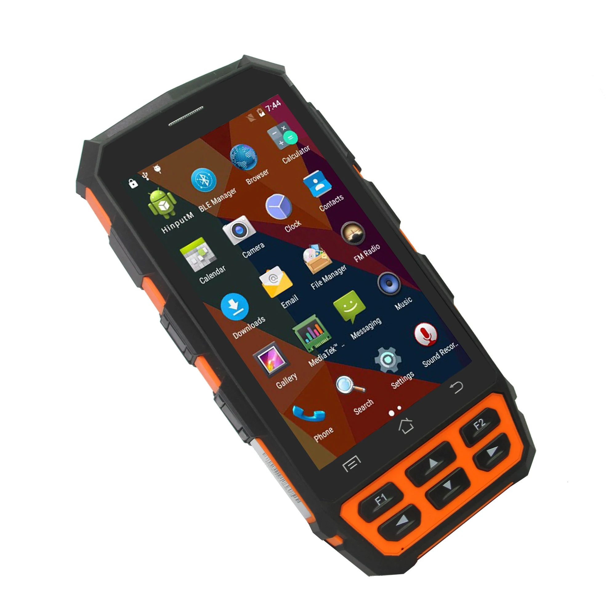 IP65 прочная мобильная портативная частота 125 кГц/134,2 кГц(FDX-B/HDX) LF RFID считыватель с пистолетной рукояткой и зарядной станцией