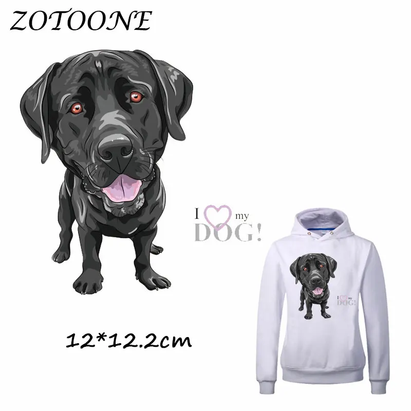 ZOTOONE в виде симпатичного черного собака патч для от одного года до четырех лет