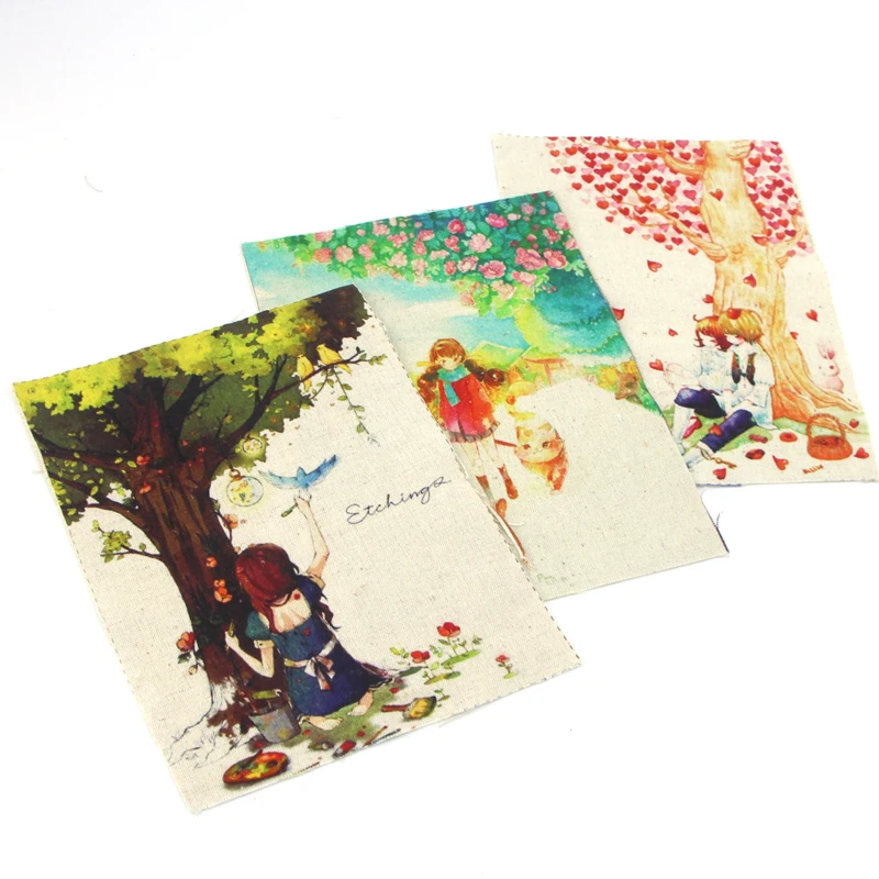 15*20 см ручная крашенная ткань хлопок холст сделай сам Лоскутная Ткань цифровая