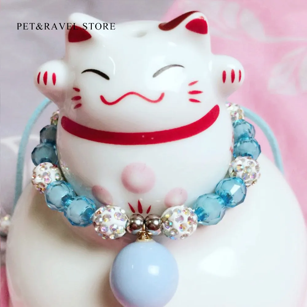 Щенок Воротник лошади Цепочки и ожерелья шеи Кот ошейник для Kitty Круг одежда