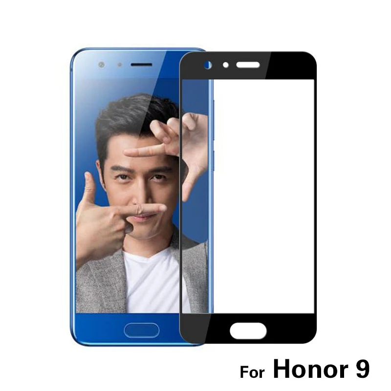 Защитное стекло RONICAN для Huawei honor 9 полноэкранная синяя защитная пленка закаленное
