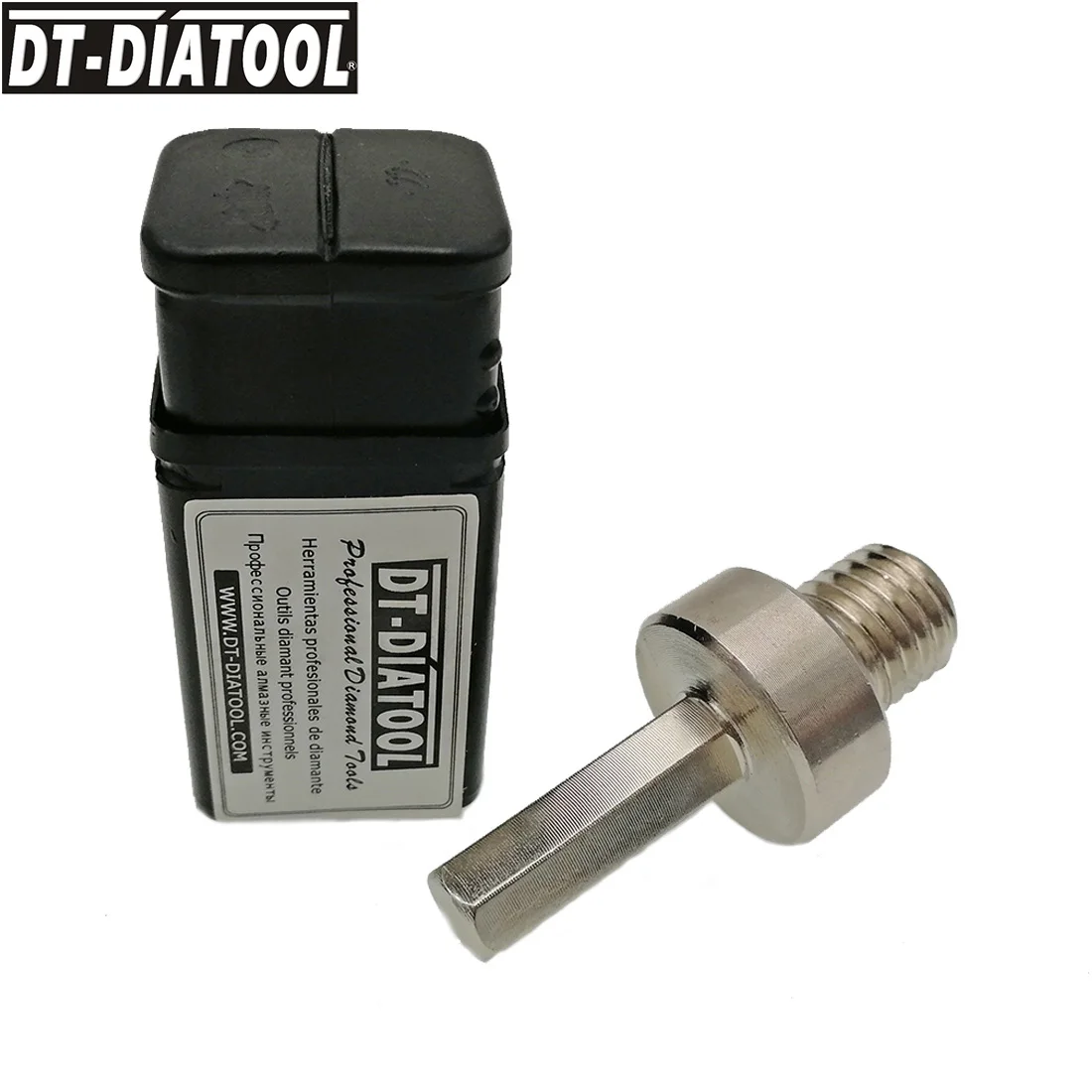 DT-DIATOOL 1 шт. изменения преобразователь нитей для M14 или 5/"-11 наружная резьба до 3/8 шестигранный хвостовик алмазных корончатых Сверл С длина 53 мм