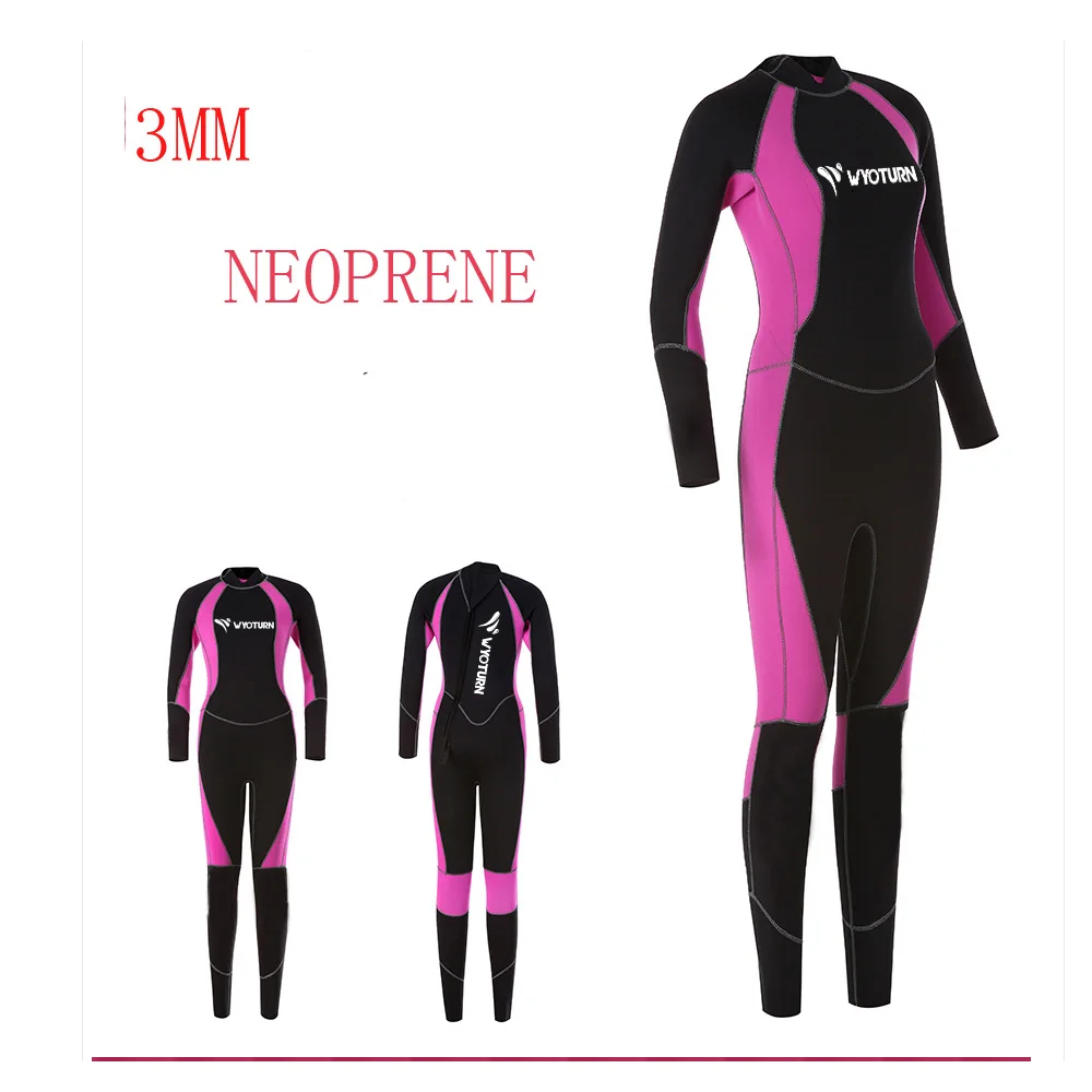 

DropShip 3MM Neoprene Wetsuit Men Scuba Diving Women Keep Warm Wetsuits Snorkeling Surfing Spearfishing Suit Swimwear One-piece