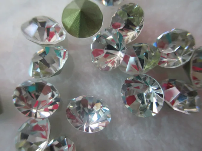 Бесплатная доставка 100 шт./лот белый прозрачный нижний наконечник из горного