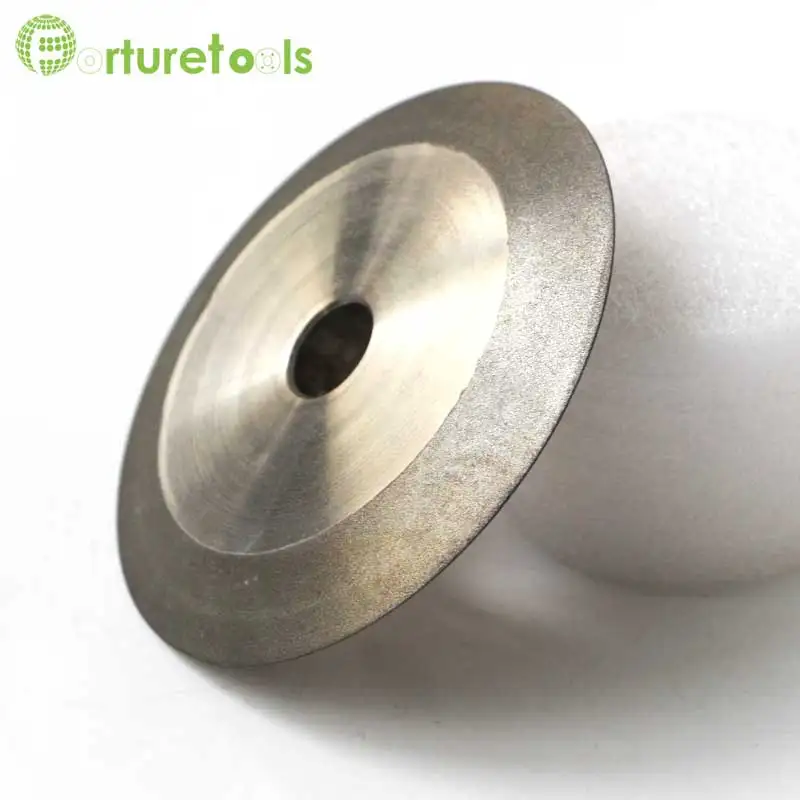 

3 4 5 6 inch V groove Electroplated diamond grinding wheel for tungsten carbide stone agate E014