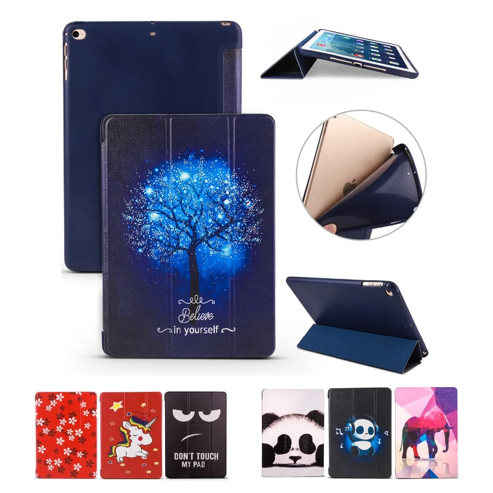 Чехол для Apple New iPad 9 7 дюйма 2017/ 2018 мягкий силиконовый чехол из ТПУ полная