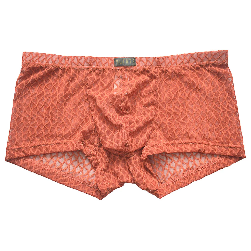 Мужские брюки на плоской подошве эластичные штаны прозрачное кружевное нижнее