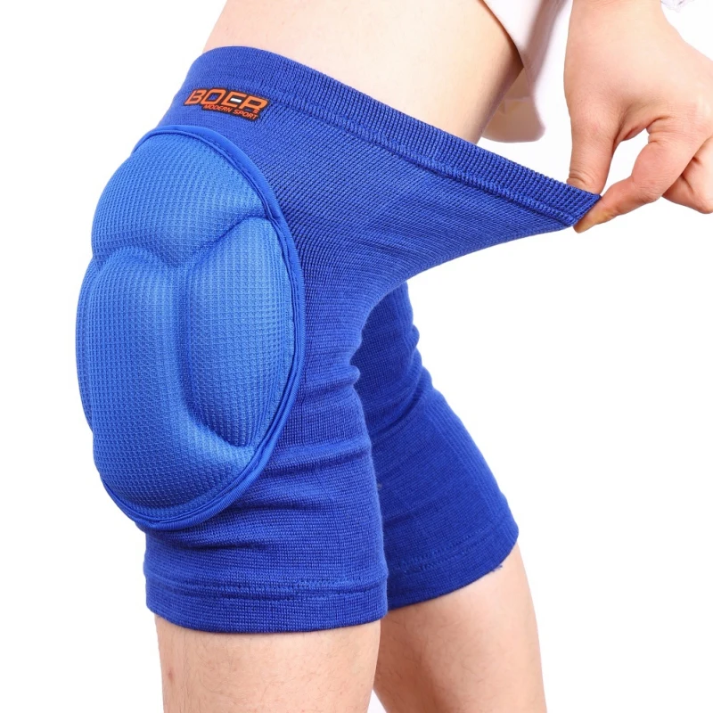 1Pair Thicked Football Volleyball Extreme Sports Ski Knee Pads Fitness Knee Support Cycling Knee Protector Kneepad