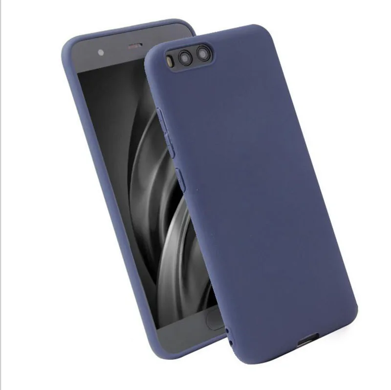 Xiaomi Mi 6 Mi6 кристально чистый и матовый яркий однотонный силиконовый мягкий чехол