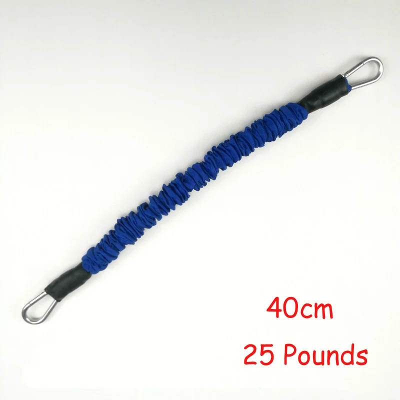 40cm 25lb 40 60 80 120 150 200 300 см сменный латексный резиновый трос для тренажерного зала, эспандер, фитнес-тренировочный тренажер для тхэквондо - Цвет: 40cm 25lb