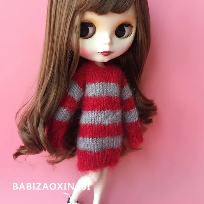 Модная Одежда для куклы 1/6 блайз свитер 30 см Барби|for barbie|blythe clothesdoll clothes |