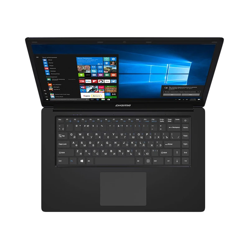 Ноутбук Digma CITI E600 15.6&quot/Atom X5 Z8350/2Gb/32GbSSD/Intel HD400/WiFi/BT/Win10HomeML/black/silver (ES6017EW)|Ноутбуки| |