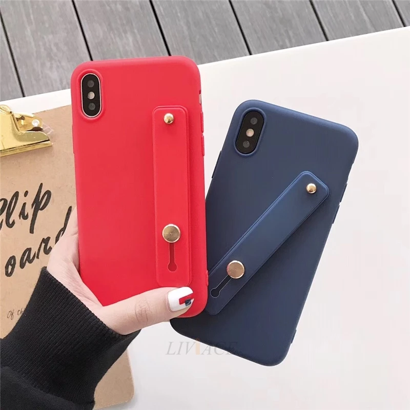 Силиконовый чехол на запястье для xiaomi redmi note 7 8 6 pro 5 plus 6a 5a mi 9 8 a2 lite se a1 a3 9t k20 7a