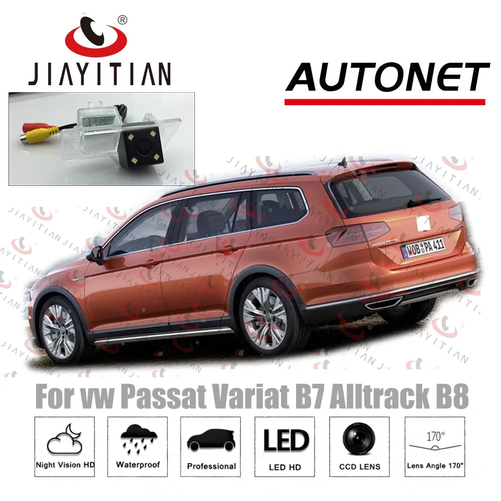 Камера заднего вида JIAYITIAN для vw Passat Variat B7 Alltrack B8 2011 ~ 2019 CCD камера с ночным видением