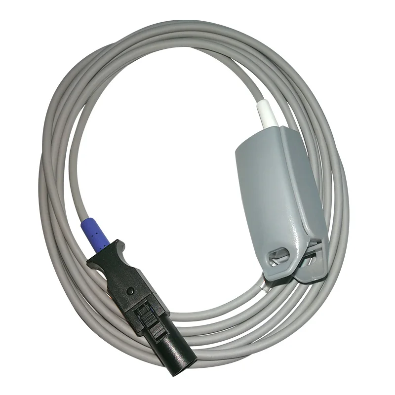 Совместим с Datex-Ohmeda взрослый палец клип Spo2 зонд Hypetronics 7PIN мужской L = 3 м OXY-F4-H