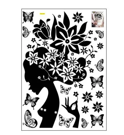 Freeshipping Butterfly Vinyl Wall Stickers Home Decor diy sticker home decoration for wall | Дом и сад