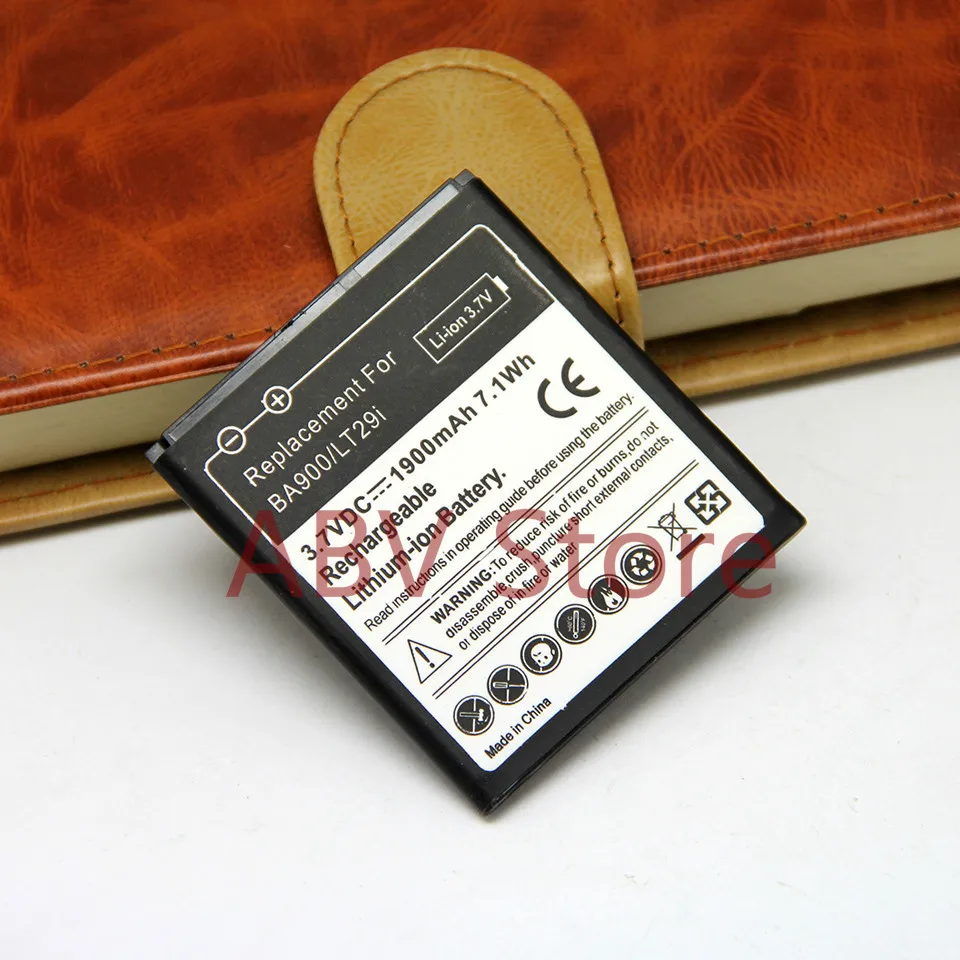 Высокое качество BA900 батарея для sony Ericsson Xperia TX LT29i/J ST26i/L S36h C2105 E1 J L M C2104 C1
