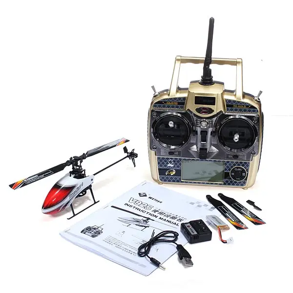 WLtoys V966 Power Star 1 6CH 2 4G 3D беспилотный пульт дистанционного управления RC вертолет