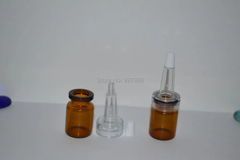12 шт 7 мл флакон из янтарного стекла с трубчатой капельницей для эфирного масла