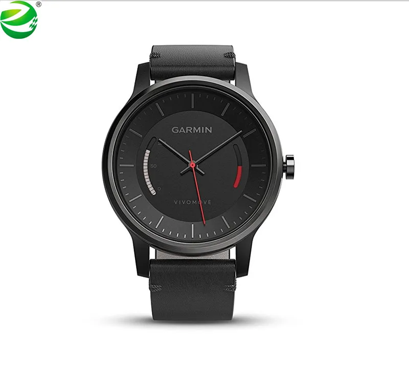 Черный Оригинальные Модные Смарт-часы GARMIN vivomove в сборе - Цвет: Черный