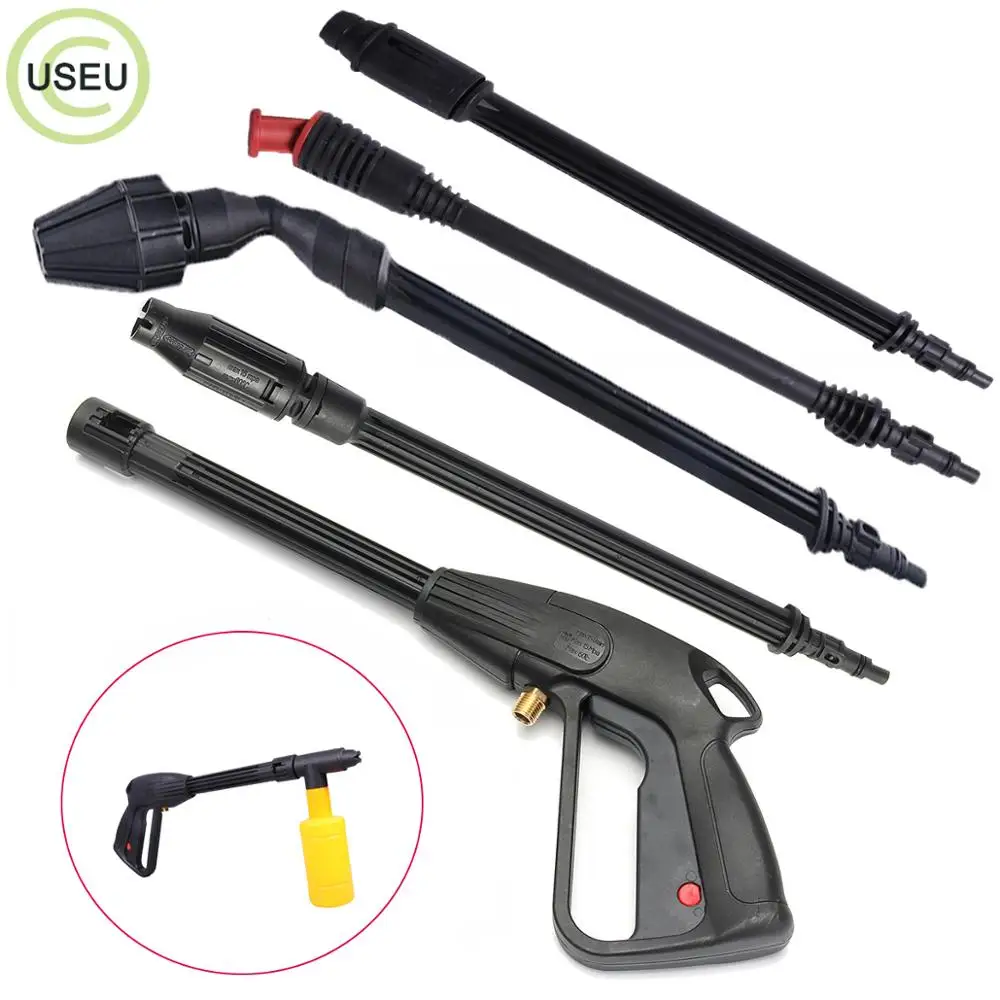 USEU160bar M14 пистолет распылитель для мойки высокого давления регулируемый водяной