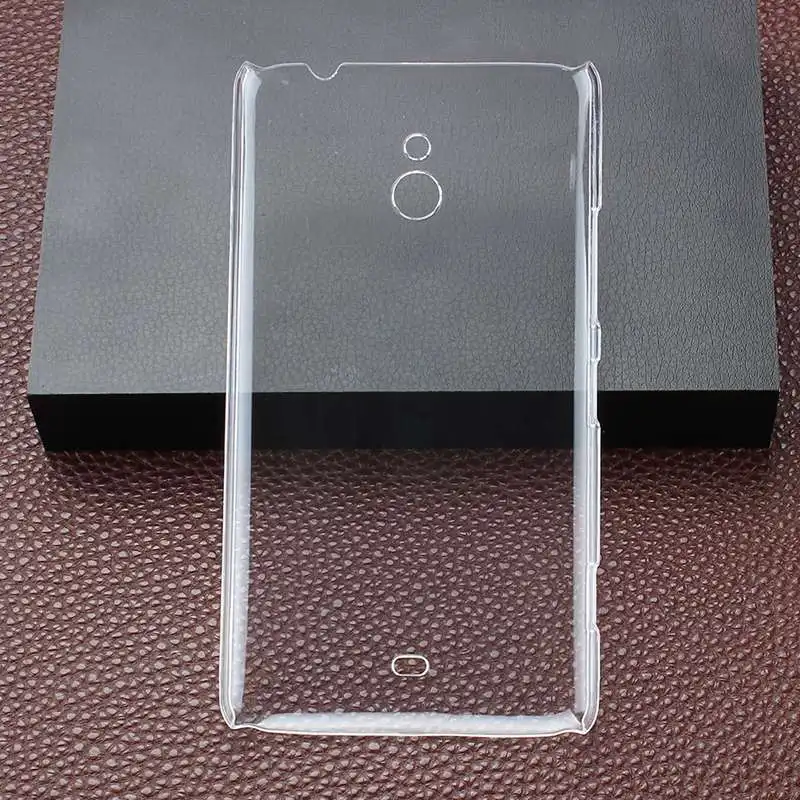 New Arrival Ultra Thin Transparent Dirt-Resistant Plastic Crystal Clear Hard Back Cover Case for Microsoft nokia lumia 1320 Capa | Мобильные