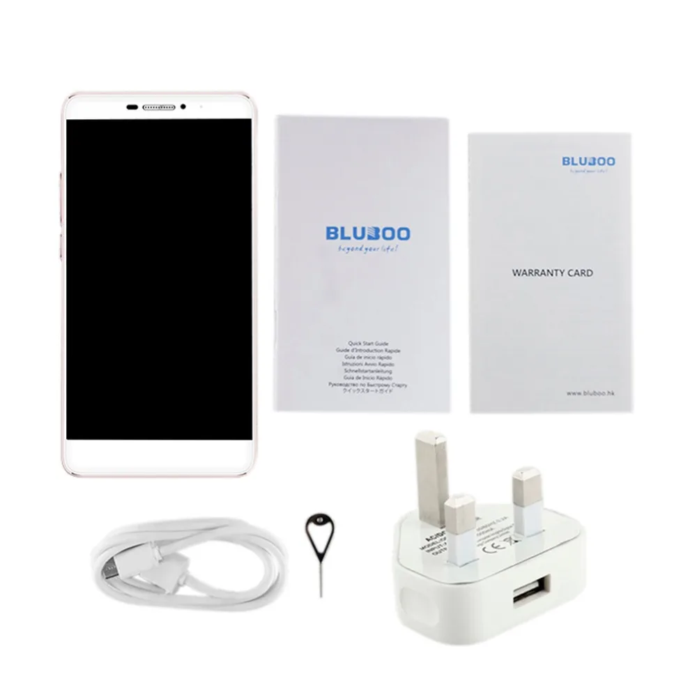 Оригинальный мобильный телефон bluboo Dual 5 дюймов 4G Android 6 0 MTK67637T 4 ядра 2 ГБ