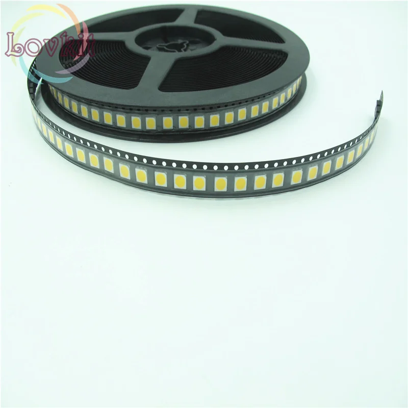 100 шт. PLCC-6 5050 Розовый SMD светодиодный 3 вилочным держателем Ультраяркий свет