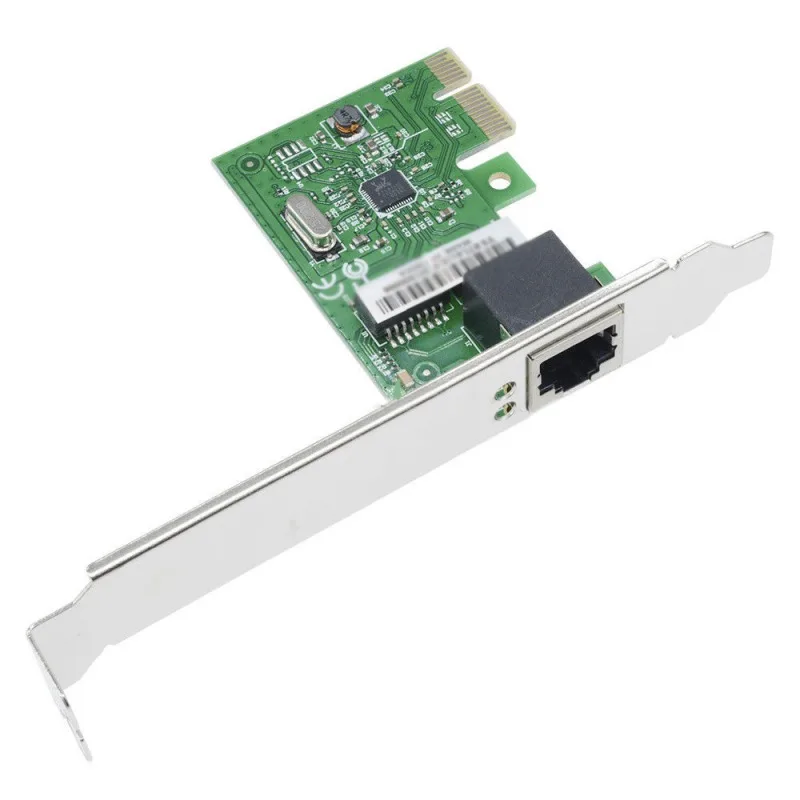 Гигабитный Ethernet LAN PCI-E Exrpess сетевой адаптер карты Настольный контроллер интерфейс
