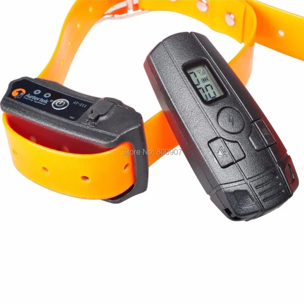 Перезаряжаемый водонепроницаемый ошейник для дрессировки собак и кошек 350 м|pet