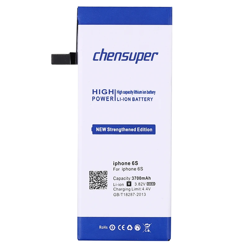 Chensuper 3700 mAh аккумулятор для Apple iphone 6 S для iphone 6 S батарея Бесплатные инструменты