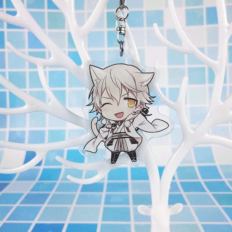 Touken Ranbu онлайн аниме брелок игра Mikatsuki Nakigitsune Foxballl llaveros подарки|Брелоки| |