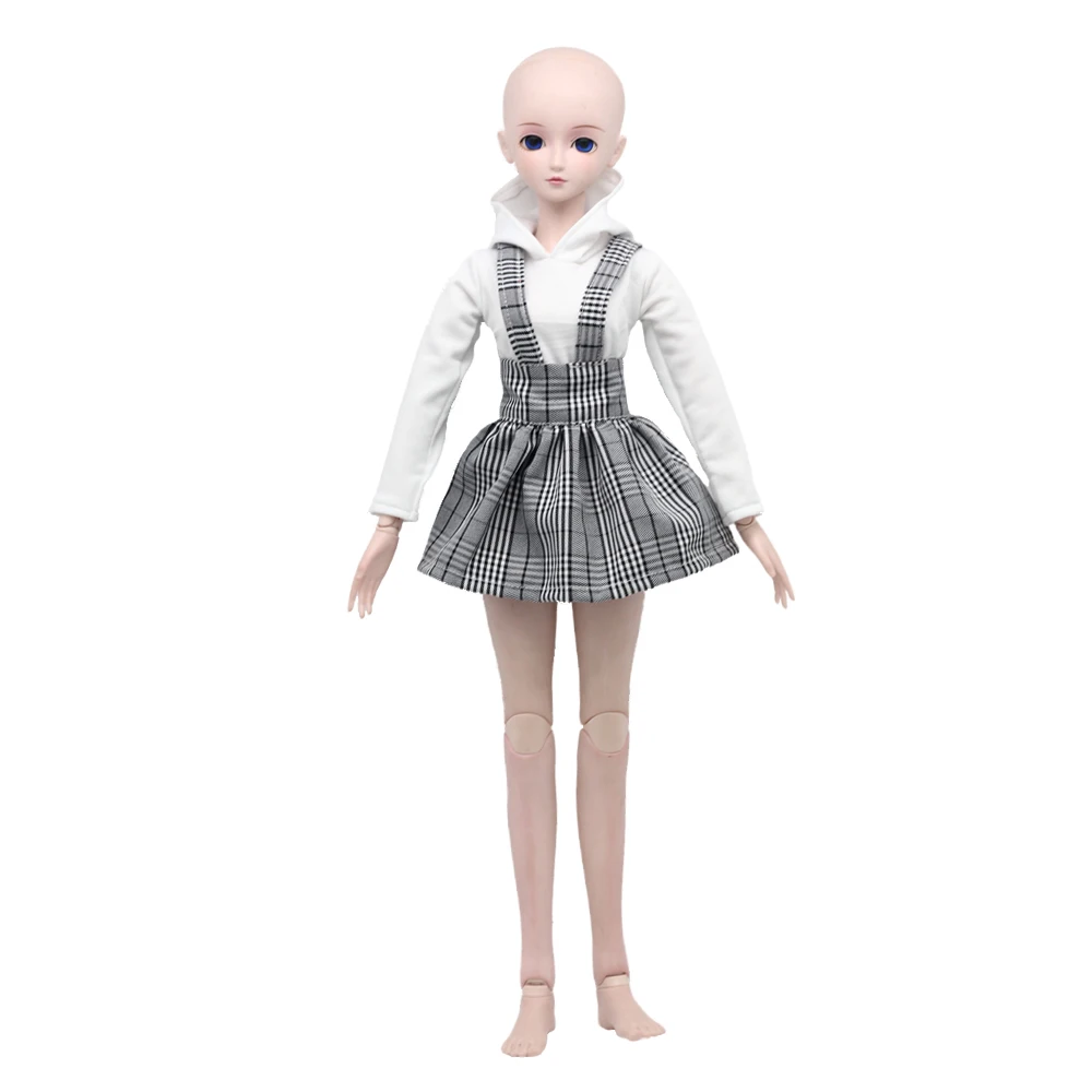picture 12 BJD аксессуары, Одежда для кукол, платье для девочек, подходит для 60 см, 1/3, BJD кукла, модная плиссированная юбка, одежда для студентов, Подарочные игрушки - Цвет: picture 12
