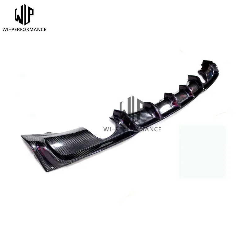 3-series F30 carbon fiber Bilateral single out rear bumper Lip for modify the BMW 3series M car body kit 12-up Modification kits |