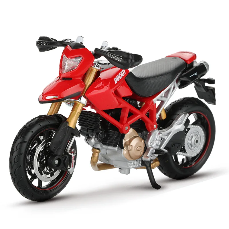 Hermotard 1100S Maisto 1:18 сплав модель мотоцикла Игрушка внедорожные модели гоночных автомобилей Африка Твин H2R 690 Duke мотоциклы игрушки для детей - Цвет: Hermotard 1100S
