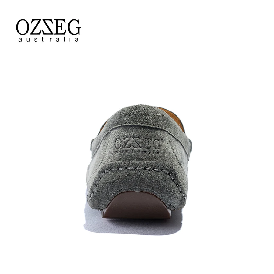 Лоферы мужские из натуральной кожи повседневные деловые туфли без застежки