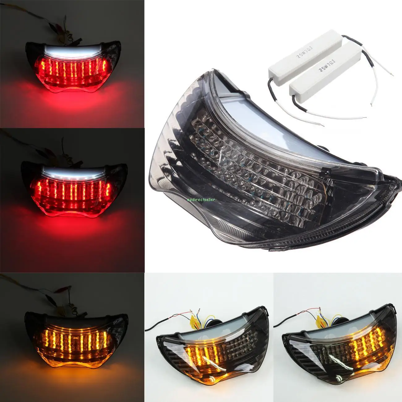 Светодиодный задний поворотный стоп сигнал для Honda CBR900RR 1999 CBR600 F4 2000|signal led|signal