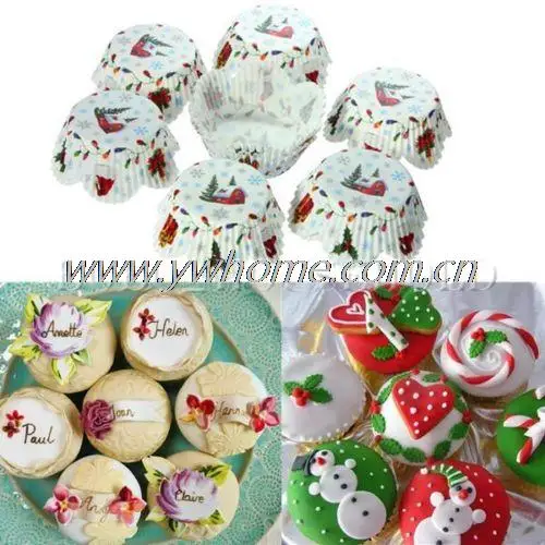 50 шт бумажный торт чашка выпечки Маффин кекс печь инструменты для красочный