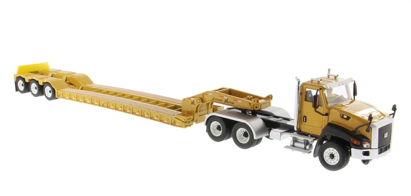 DM-85503C 1:50 гусеница CT660 день кабина с XL 120 низкопрофильный HDG Lowboy трейлер
