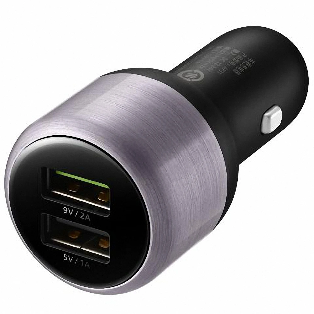 Оригинальное автомобильное зарядное устройство Huawei honor fast с двумя USB разъемами 9