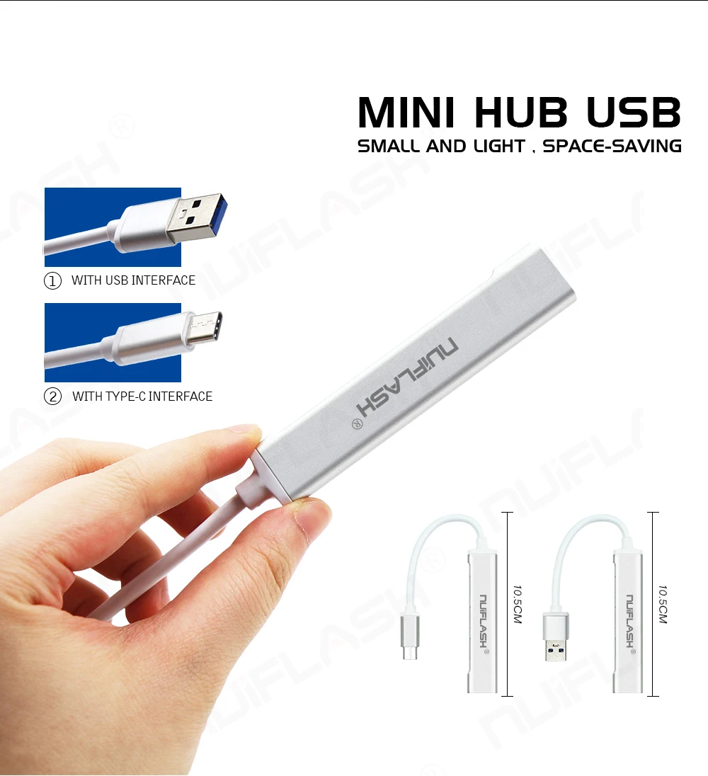 Горячий черный USB 3,0 Hi-Скорость 4-Порты и разъёмы разветвитель адаптер для ПК компьютер Прямая