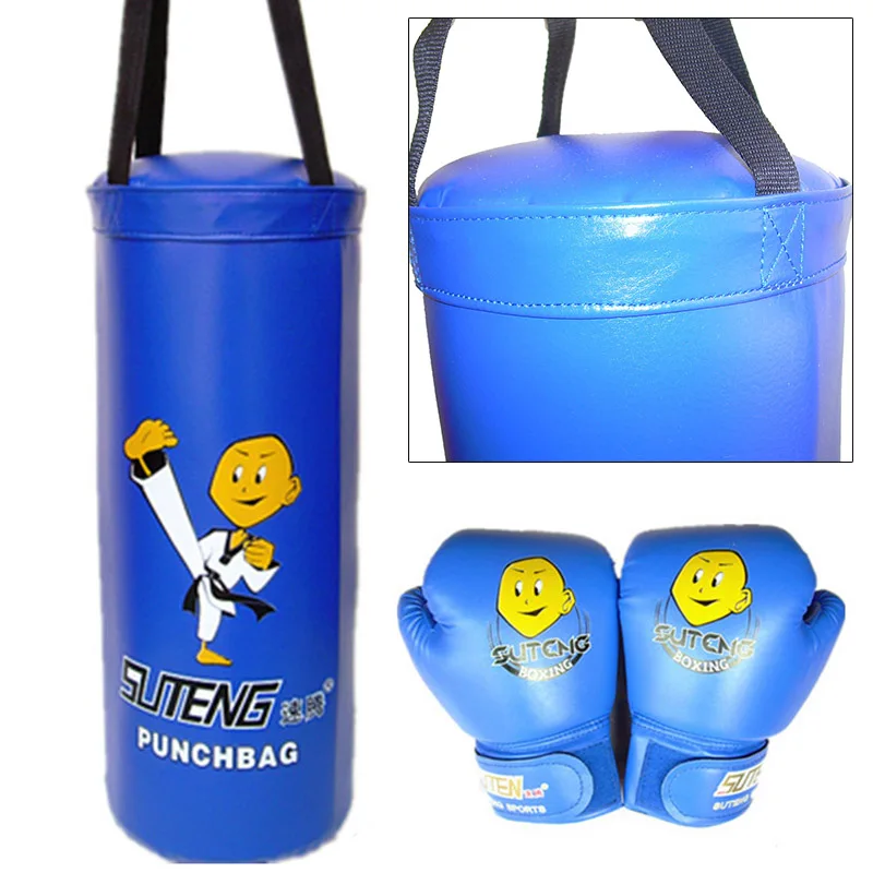 2 предмета в комплекте детский тренировочный Фитнес ММА боксер боксерские сумка