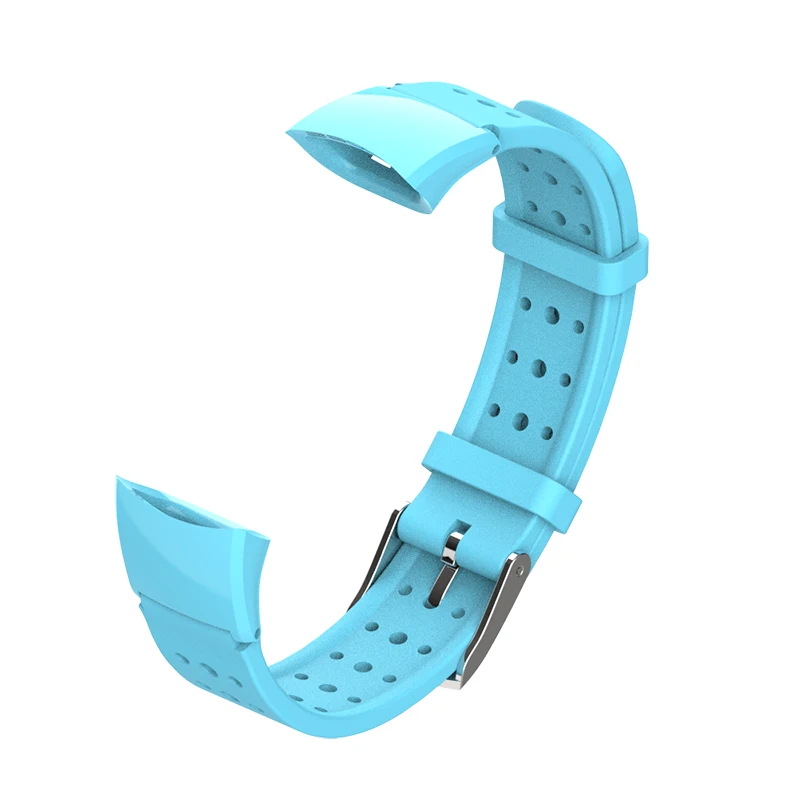 Sky Blue Ремешок на запястье для huawei Honor Band 4 5, умный Браслет, силиконовый браслет для Honor Band 5, ремешок для умных часов, аксессуары для ремешка - Цвет: Sky Blue
