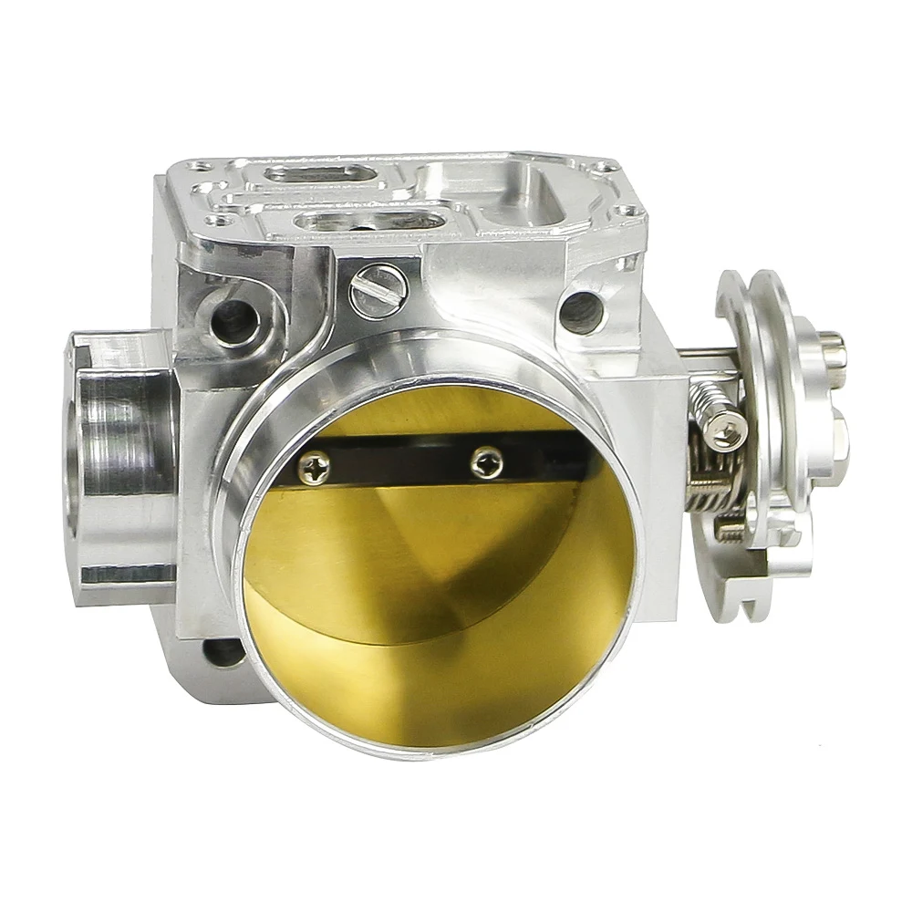 70mm THROTTLE BODY For Mitsubishi Evo 4 5 6 Uprated Racing Billet Throttle Body BX100856-SL | Автомобили и мотоциклы