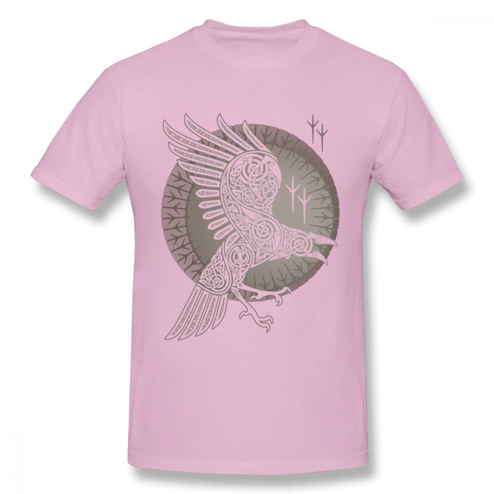 Футболка с викингами Ворон для мужчин большие размеры Custom Group Camiseta | Мужская
