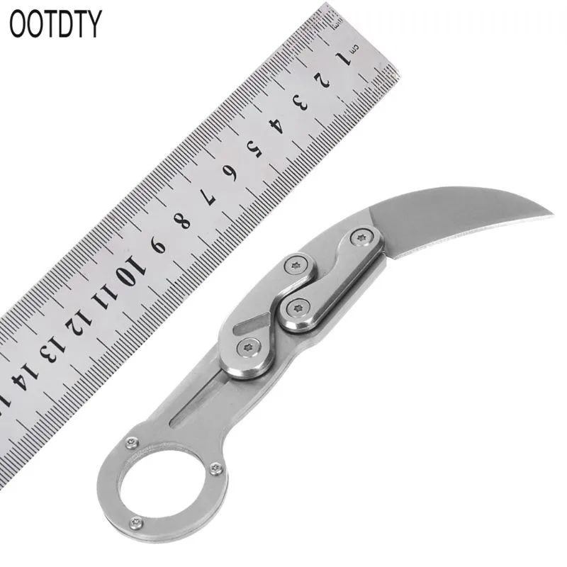 Горячие 4Cr13 Открытый выживания складной EDC инструменты кемпинг портативный режущий Канатный нож