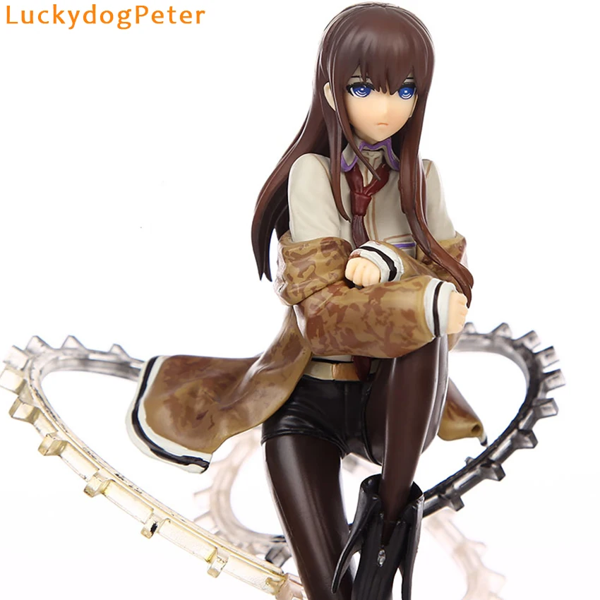 Фигурки игрушки Steins Gate 1/7 масштаб окрашенная фигурка Makise Kurisu сексуальная