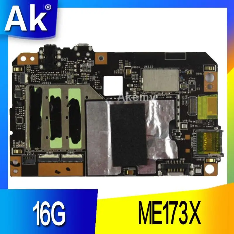 AK ME173X материнская плата для планшетного компьютера для ASUS ME173X ME173 ME17 тестовая оригинальная материнская плата 16G