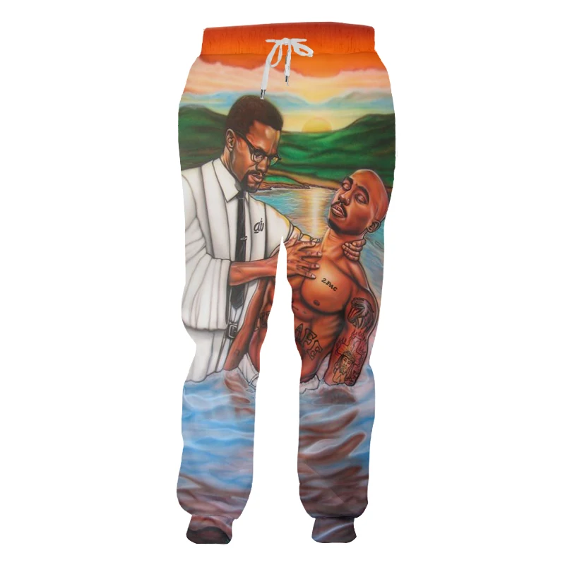 Мужские зимние трендовые брюки UJWI с аниме-куклой новинка интересные мужские